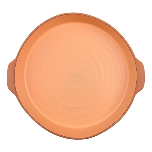 Πυρίμαχο Κεραμικό Σκεύος Στρογγυλό 30x8 cm Σε Τερακότα Χρώμα Πυρίμαχο Κεραμικό Σκεύος Στρογγυλό 30x8 cm Σε Τερακότα Χρώμα Ταψιά