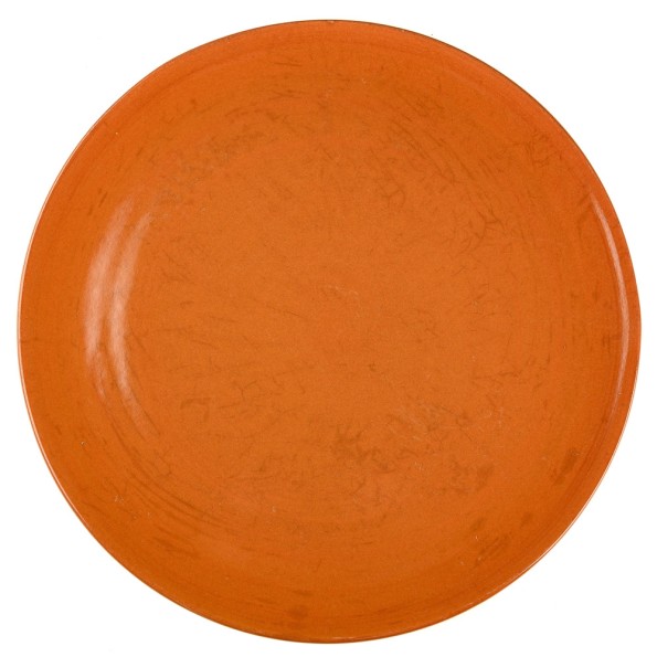 Ceramic Round Pizza Platter 33cm In Terracotta Color Serving Platters & Trays