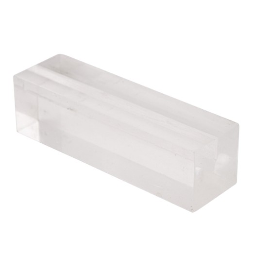 Plexi Glass Βάση Table Number Μεγάλη 14x4 cm Νούμερα Αρίθμησης Τραπεζιού- Γκαρνταρόμπας