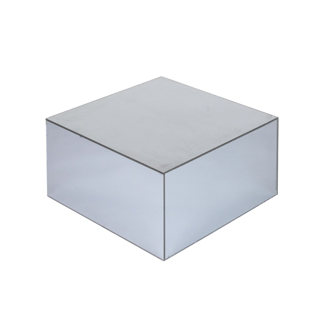 Plexi Glass Διακοσμητικός Κύβος 30x30x15 cm Σε Γκρι Χρώμα Βάσεις Μπουφέ Plexi Glass Διακοσμητικός Κύβος 30x30x15 cm Σε Γκρι Χρώμα Βάσεις Μπουφέ
