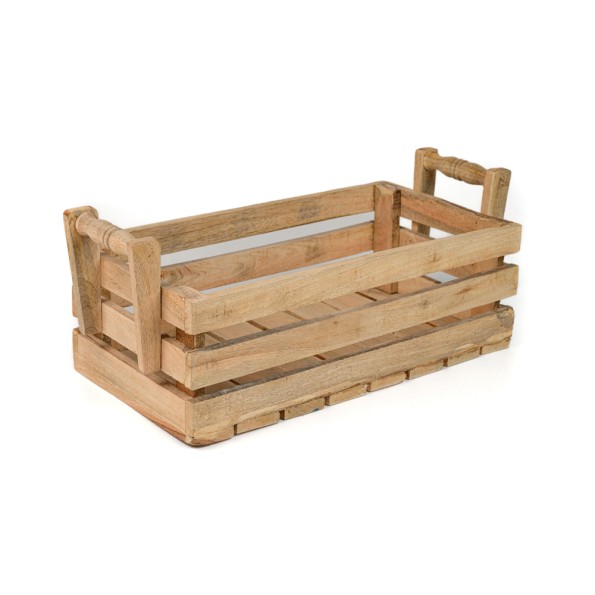Ξύλινο Καφάσι Με Χερούλι 45x23x15 cm Διάφορα Διακοσμητικά Ξύλινο Καφάσι Με Χερούλι 45x23x15 cm Διάφορα Διακοσμητικά