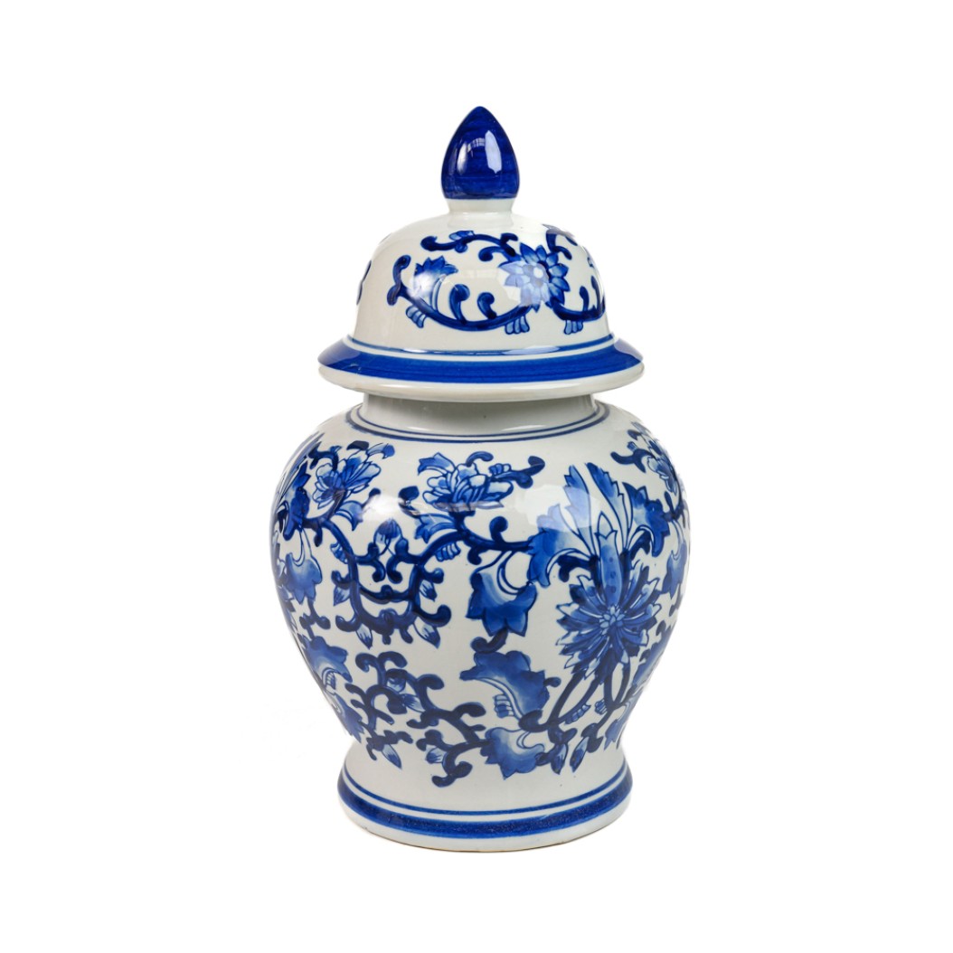 Πορσελάνινο Βάζο Σινουά 20x35 cm Σε Μπλε Χρώμα Βάζα Πορσελάνινο Βάζο Σινουά 20x35 cm Σε Μπλε Χρώμα Βάζα