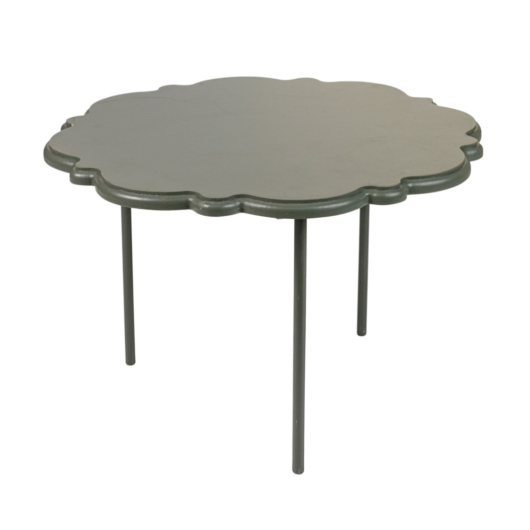 Ξύλινη Βάση Για Μπουφέ 45x30 cm Σε Πράσινο Χρώμα Βάσεις Μπουφέ