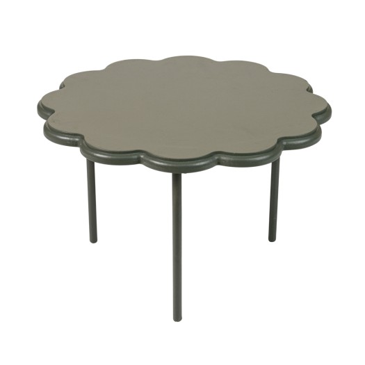 Ξύλινη Βάση Για Μπουφέ 45x25 cm Σε Πράσινο Χρώμα Βάσεις Μπουφέ