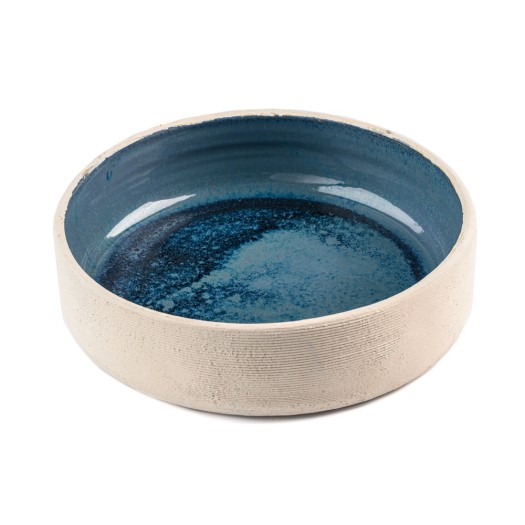 Ceramic Salad Bowl 27x5 cm In Blue Color Ceramic Salad Bowl 27x5 cm In Blue Color Salad Bowls