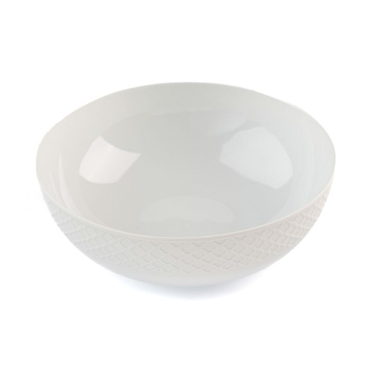 PorcelaIn Salad Bowl 25x9 cm In White Color PorcelaIn Salad Bowl 25x9 cm In White Color Salad Bowls