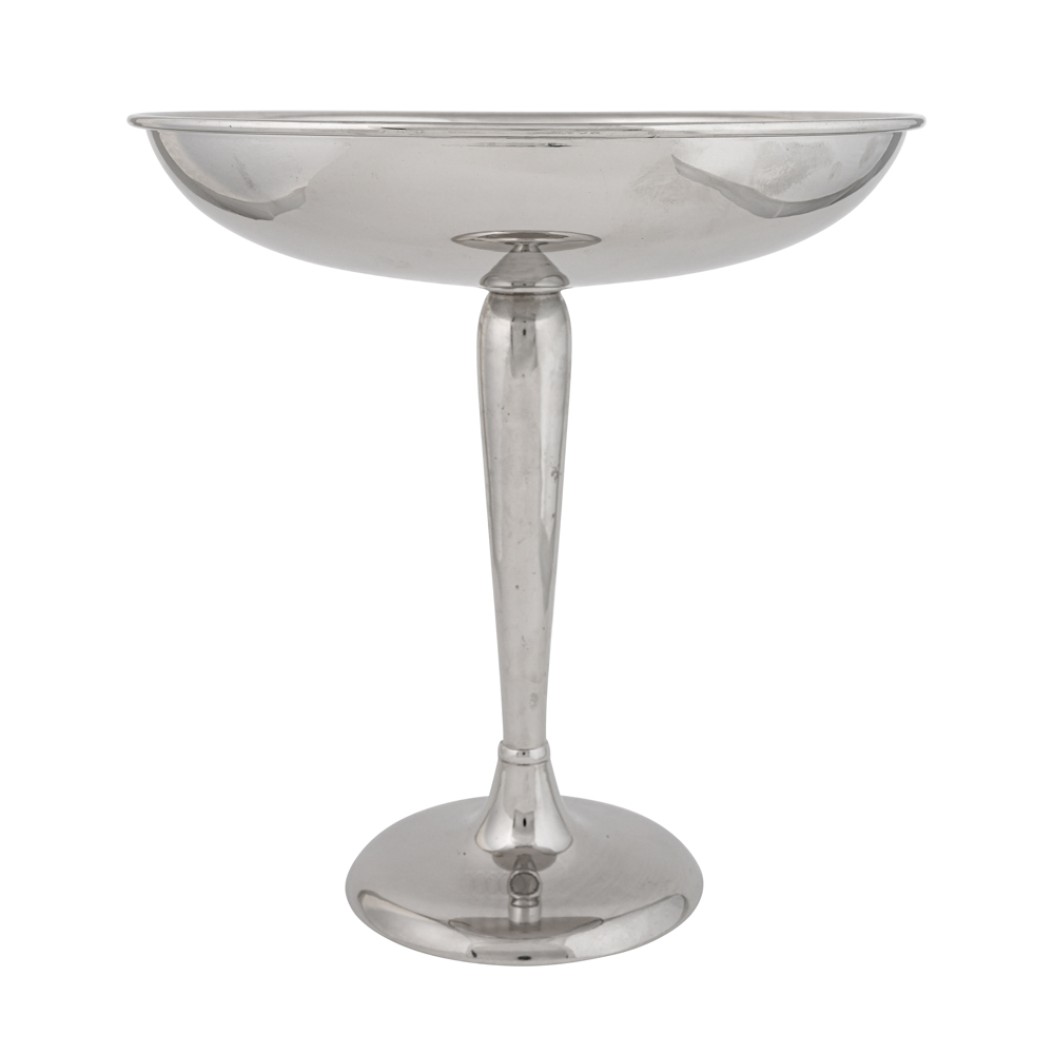 Silver-Plated Bowl With High Base 31x32 cm Bowls Silver-Plated Bowl With High Base 31x32 cm Bowls