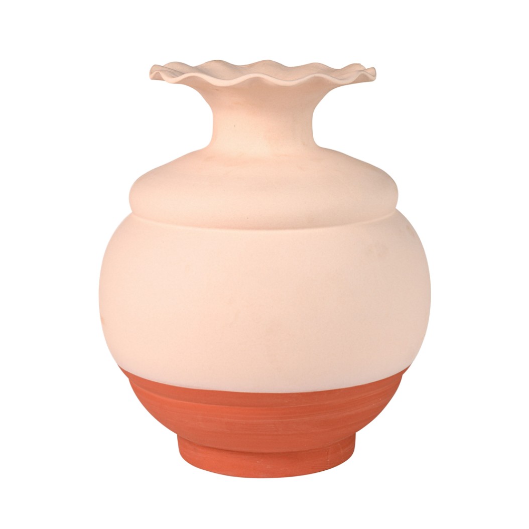 Κεραμικό Δίχρωμο Βάζο 18x32 cm Βάζα Κεραμικό Δίχρωμο Βάζο 18x32 cm Βάζα