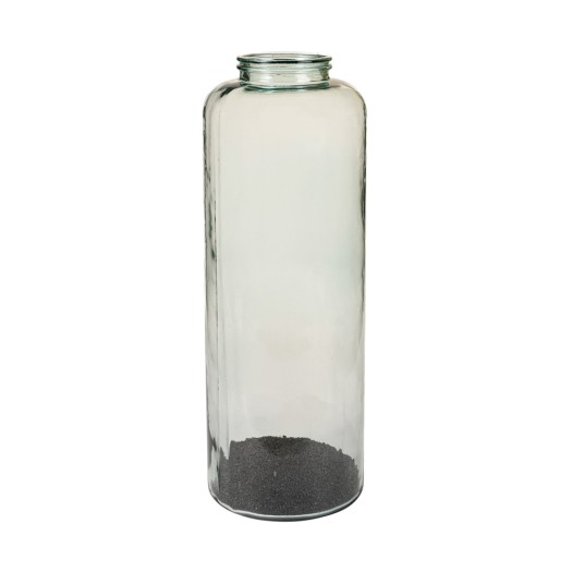 Γυάλινο Βάζο Σε Βάση 14x70 cm Βάζα