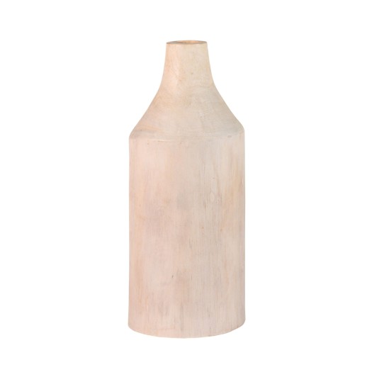 Wooden Bottle Jar 12x32 cm Vases