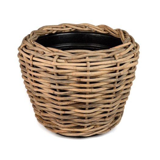 Καλάθι Γλάστρα Από Καλάμι 50x50 cm Καλάθια