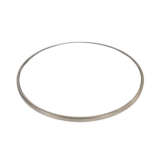 Witch Round Mirror With Metal Frame 145 cm In Silver Color Witch Round Mirror With Metal Frame 145 cm In Silver Color Mirrors