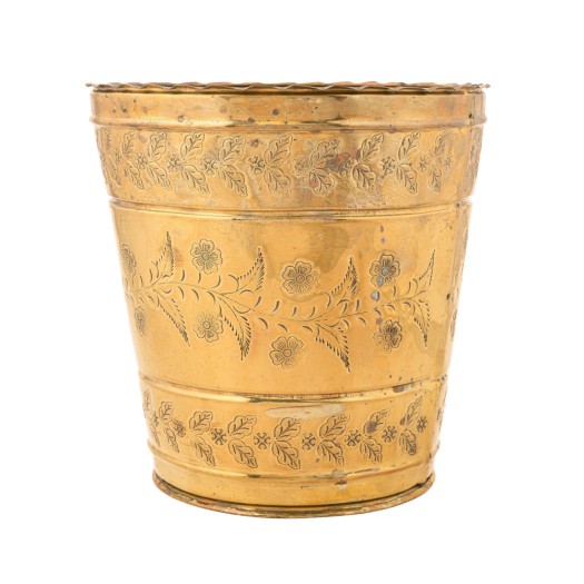 Metal Bowl 25x16 cm In Gold Color Bowls