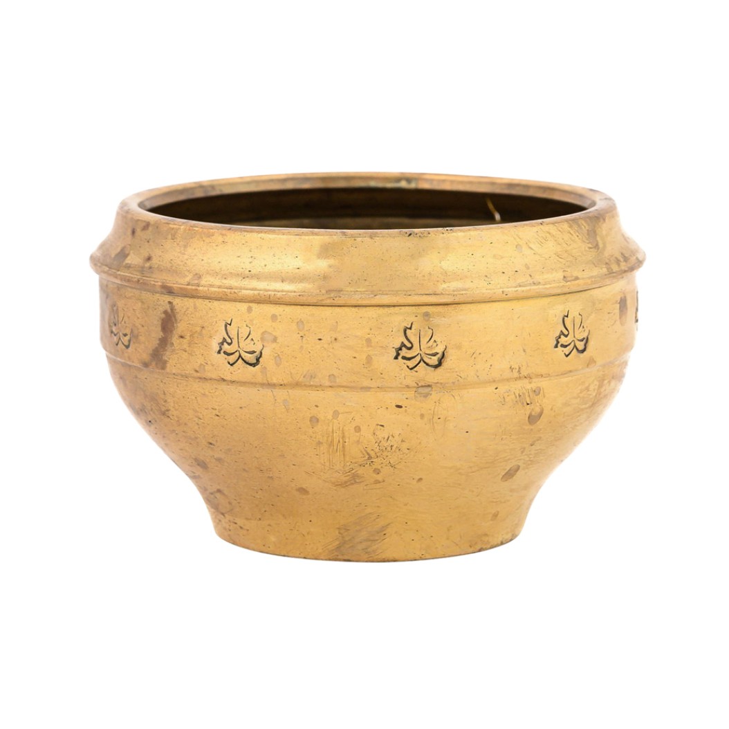 Metal Bowl 10x7 cm In Gold Color Bowls