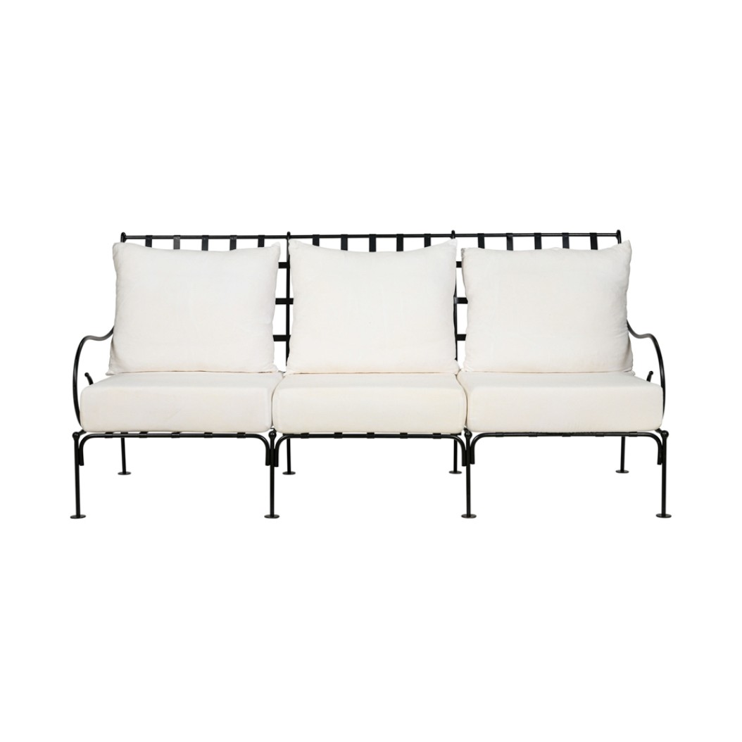 Μεταλλικό Σαλόνι Καναπές 190x66x40 cm Καναπέδες Μεταλλικό Σαλόνι Καναπές 190x66x40 cm Καναπέδες