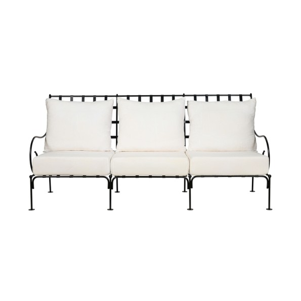 Μεταλλικό Σαλόνι Καναπές 190x66x40 cm Καναπέδες