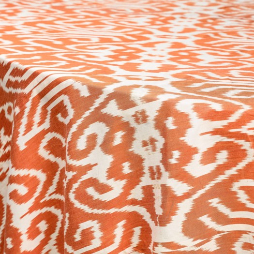 Printed Terracotta Round Table Tablecloth 330 cm Tablecloths