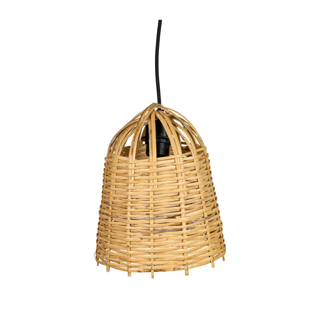 Lamp With Braided Cane 20x25 cm Light Fixtures Lamp With Braided Cane 20x25 cm Light Fixtures