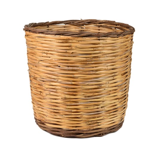 Παραδοσιακό Καλάθι Από Καλάμι Χωρίς Χερούλια Καλάθια