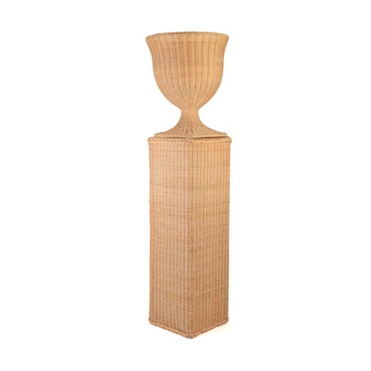 Μεγάλη Διακοσμητική Κολώνα Από Καλάμι 36x36x11 cm Μεγάλη Διακοσμητική Κολώνα Από Καλάμι 36x36x11 cm Ξύλινες Κολόνες
