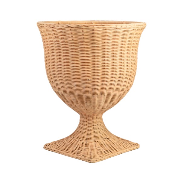 Διακοσμητικός Αμφορέας Από Καλάμι 47x57 cm Βάζα