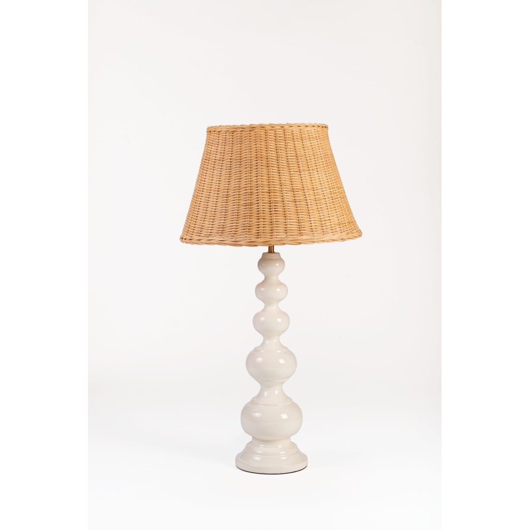 Αμπαζούρ Από Καλάμι 40x26 cm Καπέλα Φωτιστικών