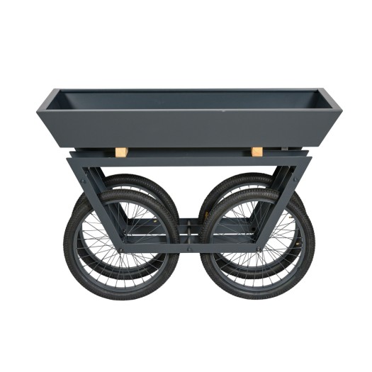 Decorative Metal Trolley In Black Color Decorative Metal Trolley In Black Color
