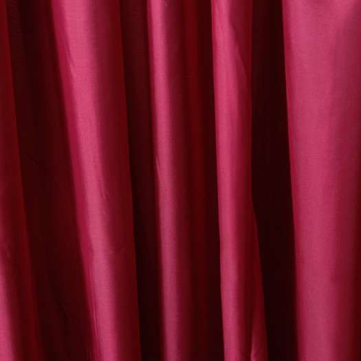 Voile Κουρτίνα 360x300 cm Σε Μπορντό Χρώμα Κουρτίνες
