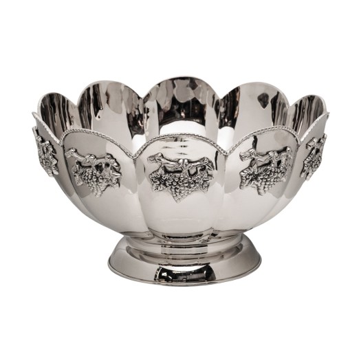 Επάργυρη Σαμπανιέρα Με Πάτερν Από Σταφύλια 41x41x23 cm Σαμπανιέρες