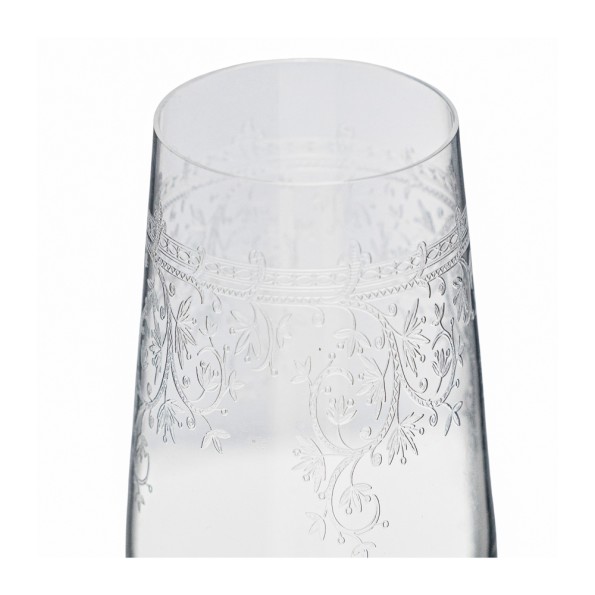 Cut Crystal Champagne Glass 6x24 cm 180 ml Champagne Glasses