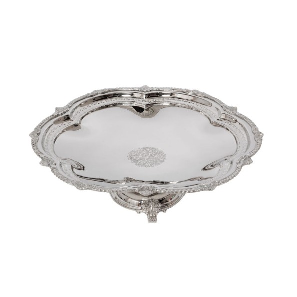 Silver-Plated Bowl with Base 45x16 cm Bowls