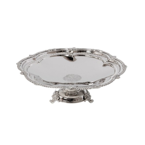 Silver-Plated Bowl with Base 45x16 cm Bowls