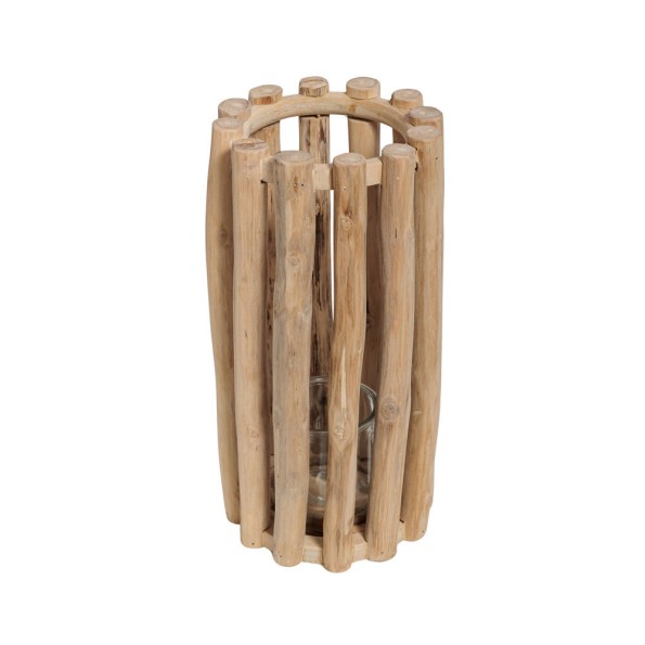 Ξύλινο Φανάρι Δαπέδου 20x40 cm Φανάρια