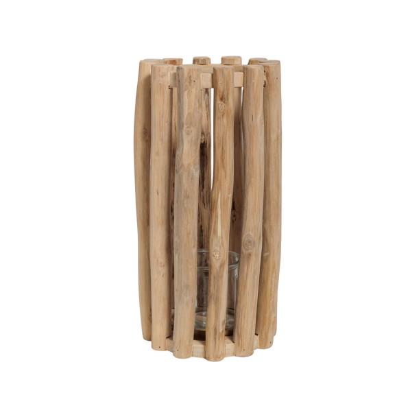 Ξύλινο Φανάρι Δαπέδου 20x40 cm Φανάρια