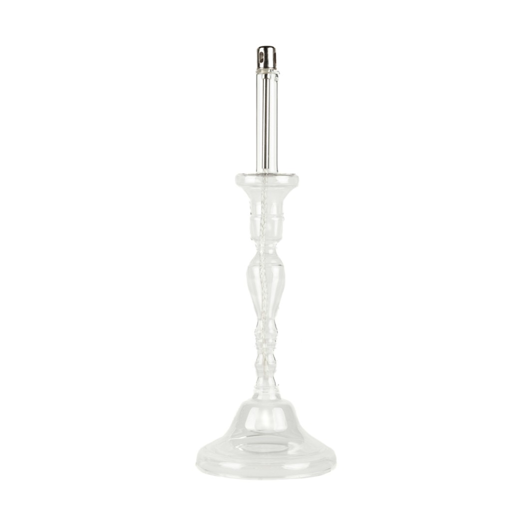 Transparent Glass Oil Candle Holder with Wick 11.5x34 cm Candle Holders Transparent Glass Oil Candle Holder with Wick 11.5x34 cm Candle Holders
