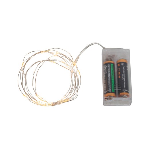 Φωτάκια Συρμάτινα Μπαταρίας IP44 100 Led 300 cm Με Λευκό Θερμό Φως Φωτάκια Συρμάτινα Μπαταρίας IP44 100 Led 300 cm Με Λευκό Θερμό Φως Λαμπιόνια