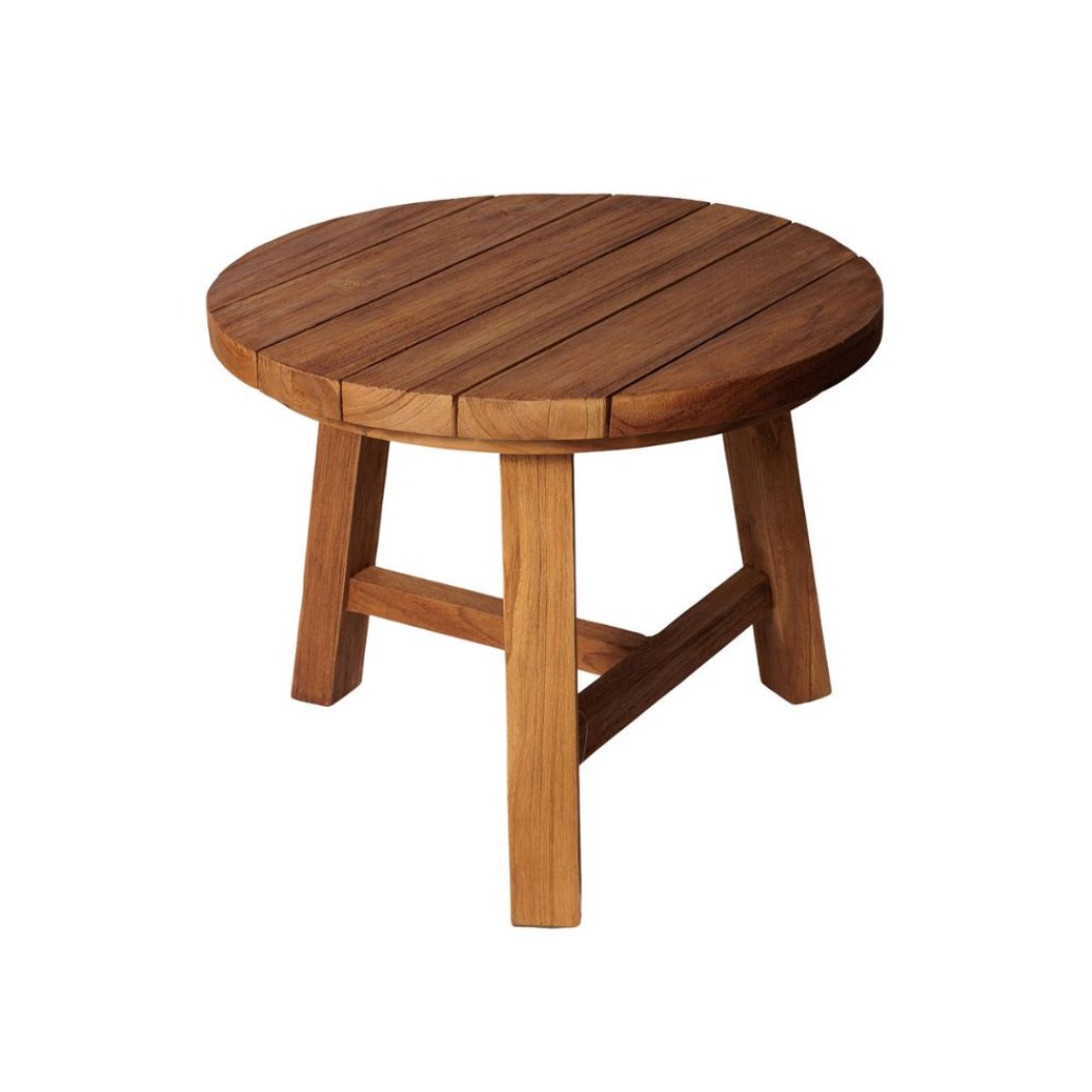 Wooden Side Table 50x40 cm in Brown Color Tables