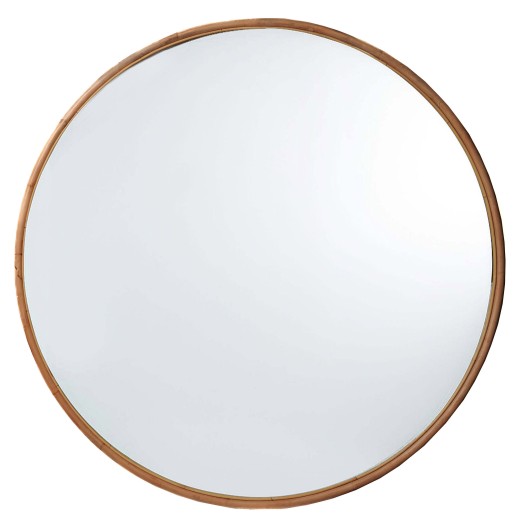 Rattan Round Mirror 200 cm Mirrors