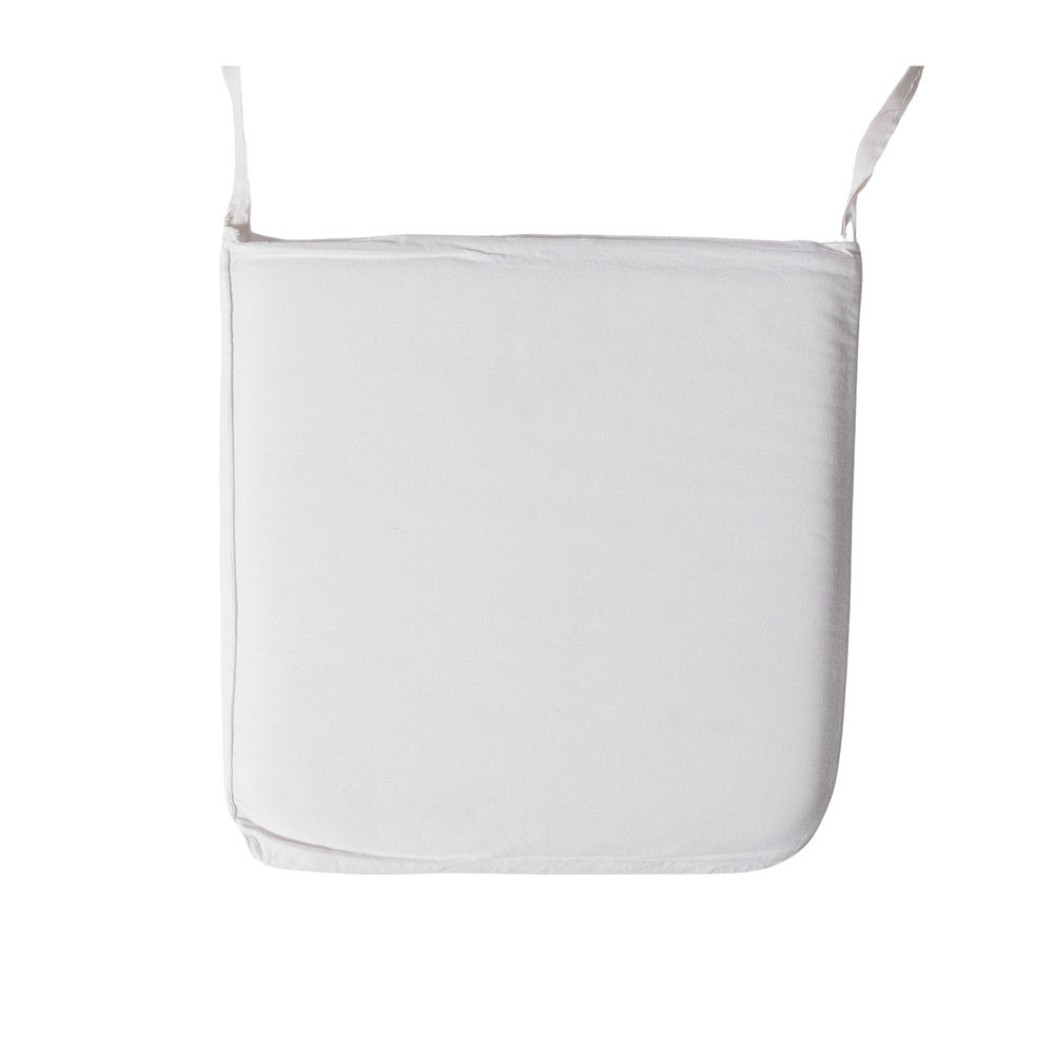 Μαξιλάρι Για Καρέκλα Πλιάν 38x38 cm Σε Off White Μαξιλάρια
