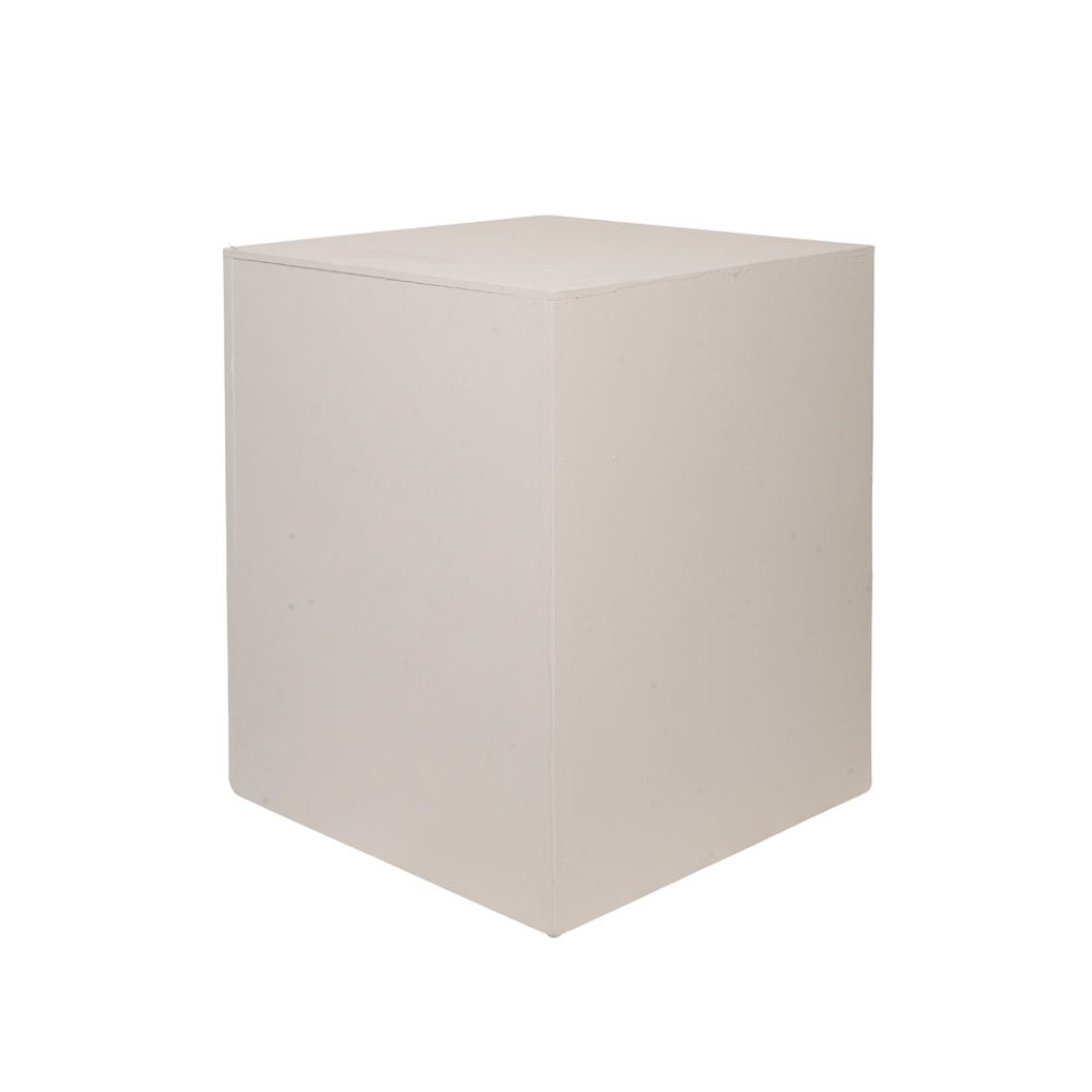 Ξύλινος Κύβος 50x50x60 cm Σε Μπεζ Χρώμα Διάφορα Διακοσμητικά Ξύλινος Κύβος 50x50x60 cm Σε Μπεζ Χρώμα Διάφορα Διακοσμητικά