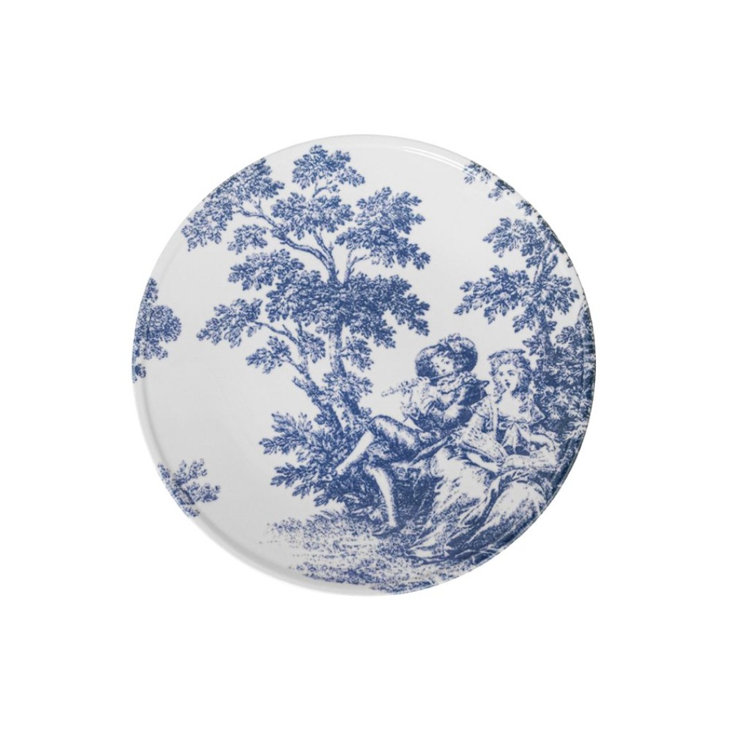 Πορσελάνινο Πιάτο Φαγητού Toile De Jouy 26 cm Σε Λευκό-Μπλε Χρώμα Πιάτα Φαγητού Πορσελάνινο Πιάτο Φαγητού Toile De Jouy 26 cm Σε Λευκό-Μπλε Χρώμα Πιάτα Φαγητού