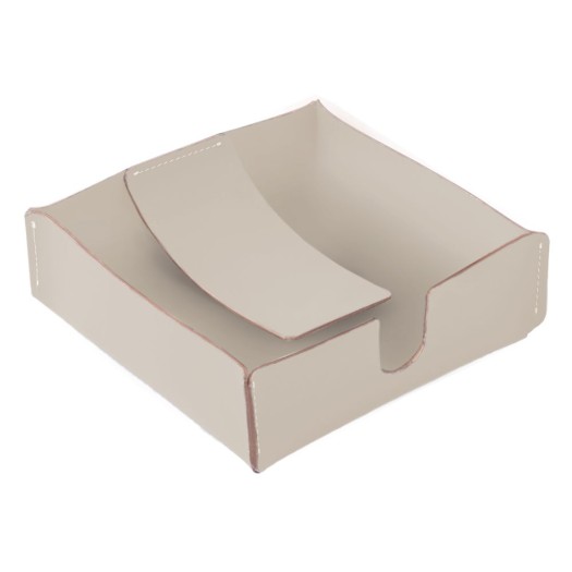 Τετράγωνη Θήκη Χαρτοπετσετών Από Ανακυκλωμένο Δέρμα Σε Μπεζ Χρώμα 18.5x18.5x7.5 cm Τετράγωνη Θήκη Χαρτοπετσετών Από Ανακυκλωμένο Δέρμα Σε Μπεζ Χρώμα 18.5x18.5x7.5 cm Homeware