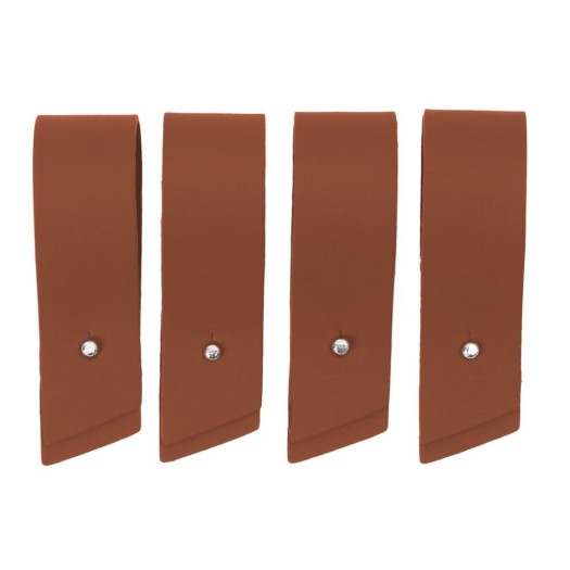 Σετ Δαχτυλίδια Από Ανακυκλωμένο Δέρμα 4 Τμχ Σε Καφέ Χρώμα 9x2x2.5 cm Σετ Δαχτυλίδια Από Ανακυκλωμένο Δέρμα 4 Τμχ Σε Καφέ Χρώμα 9x2x2.5 cm Homeware