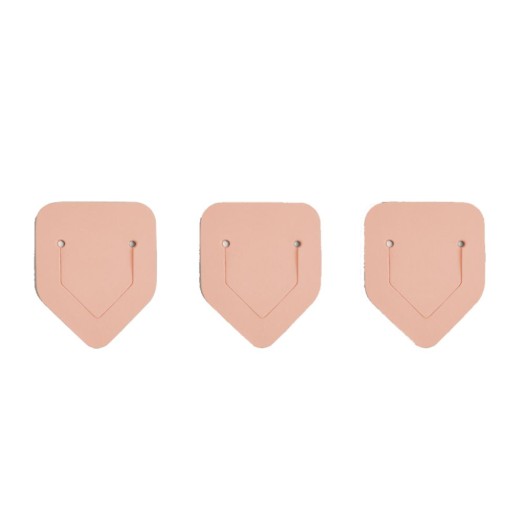 Σελιδοδείκτης Από Ανακυκλωμένο Δέρμα 4x1x5 cm Σε Ροζ Χρώμα Σελιδοδείκτες