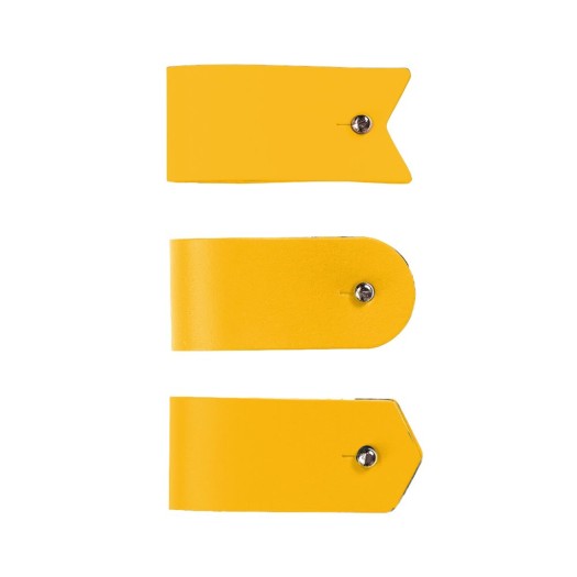 Κλιπ Οργάνωσης Καλωδίων Σετ 3 Τμχ Από Ανακυκλωμένο Δέρμα 8x4 cm Σε Κίτρινο Χρώμα Κλιπ Οργάνωσης Καλωδίων Σετ 3 Τμχ Από Ανακυκλωμένο Δέρμα 8x4 cm Σε Κίτρινο Χρώμα Δεματικά Καλωδίων