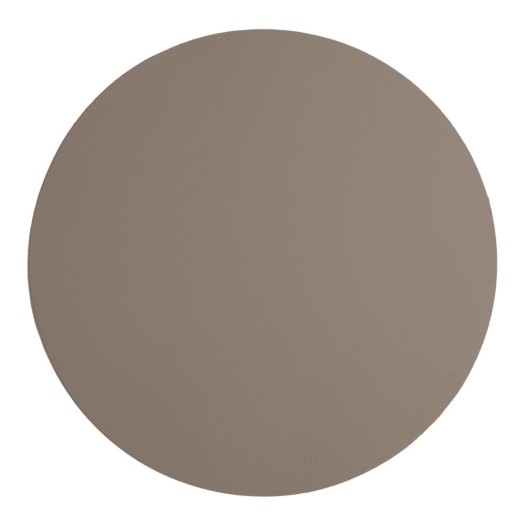 Σουπλά 36 cm Από Ανακυκλωμένο Δέρμα Σε Γκρι Χρώμα Homeware