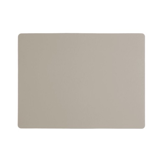 Ορθογώνιο Σουπλά 40x30 cm Από Ανακυκλωμένο Δέρμα Σε Ανοιχτό Γκρι Χρώμα Ορθογώνιο Σουπλά 40x30 cm Από Ανακυκλωμένο Δέρμα Σε Ανοιχτό Γκρι Χρώμα Homeware