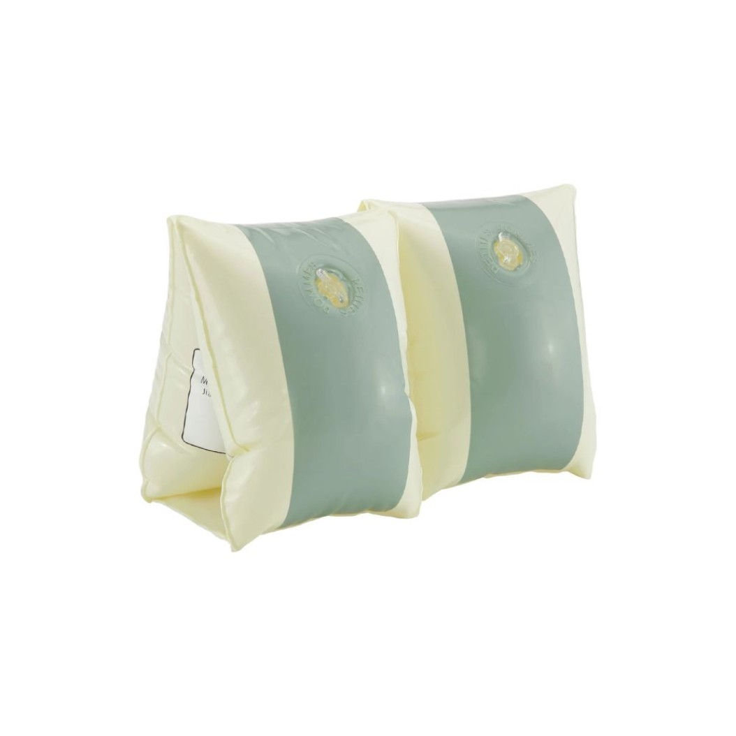 Παιδικά Μπρατσάκια Calile 23x15 cm Σε Λευκό Πράσινο Pastel Χρώμα Καλοκαιρινά Αξεσουάρ