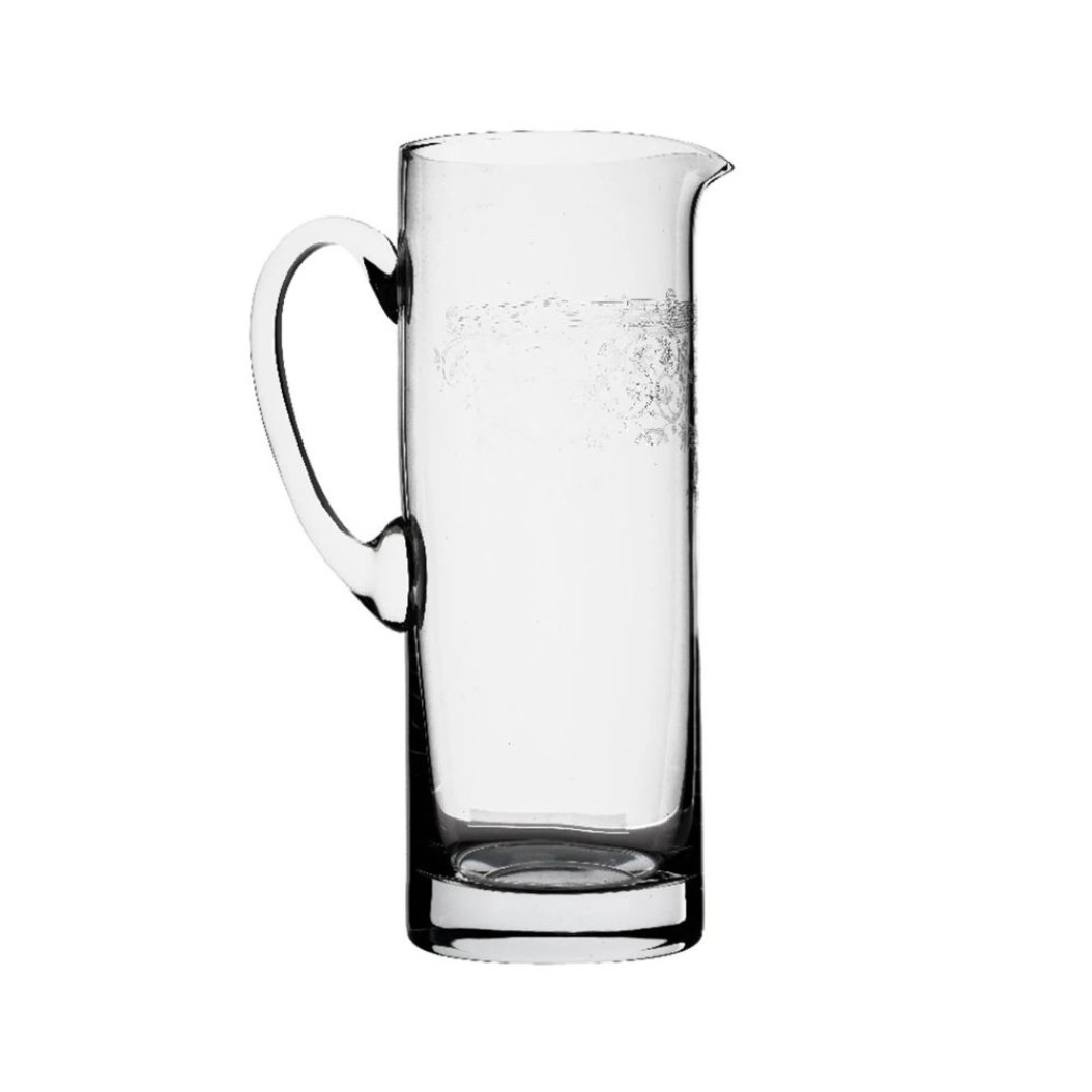 Κρυστάλλινη Ταγιαρισμένη Κανάτα 9.5x9.5x25 cm 1000 ml Κανάτες-Καράφες