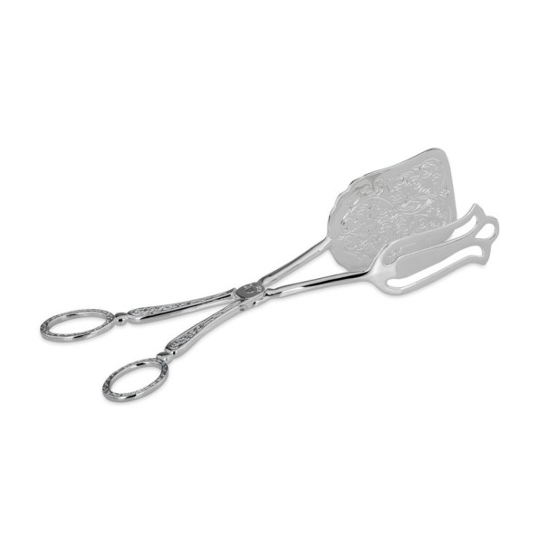 Επάργυρη Λαβίδα Σερβιρίσματος Με Ανάγλυφο Σχέδιο 22x5x5.5 cm Λαβίδες